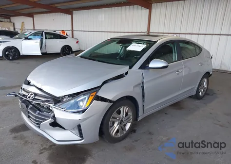 2019 Hyundai Elantra Value Edition из США, поврежденный, VIN KMHD84LF7KU887590